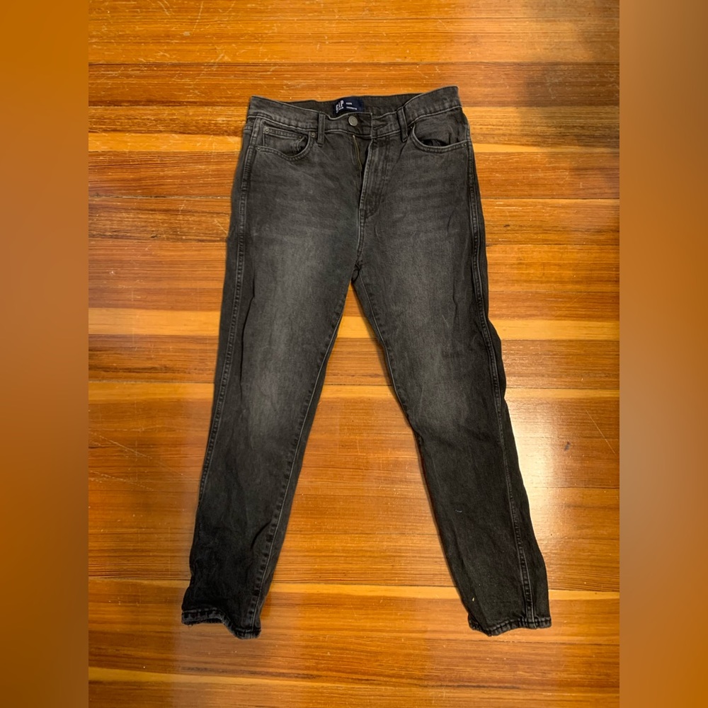 Gap black cigarette jeans